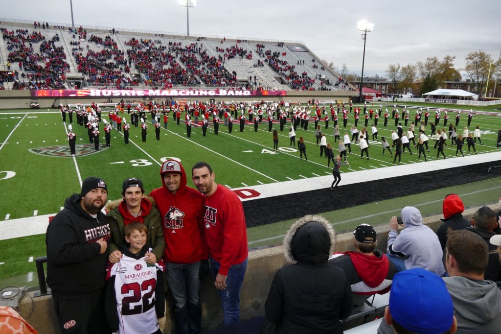 stade et cheerleaders