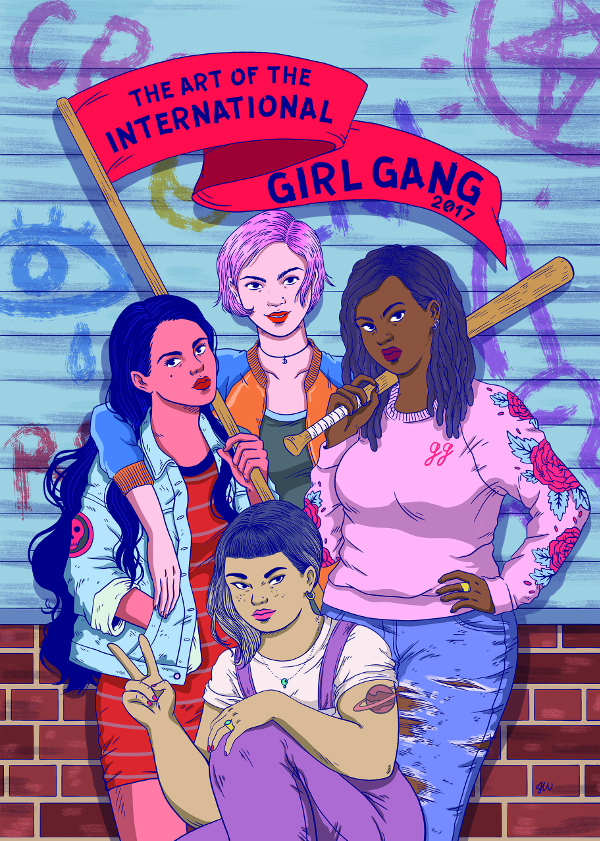 Bilan de la venue du collectif International Girl Gang